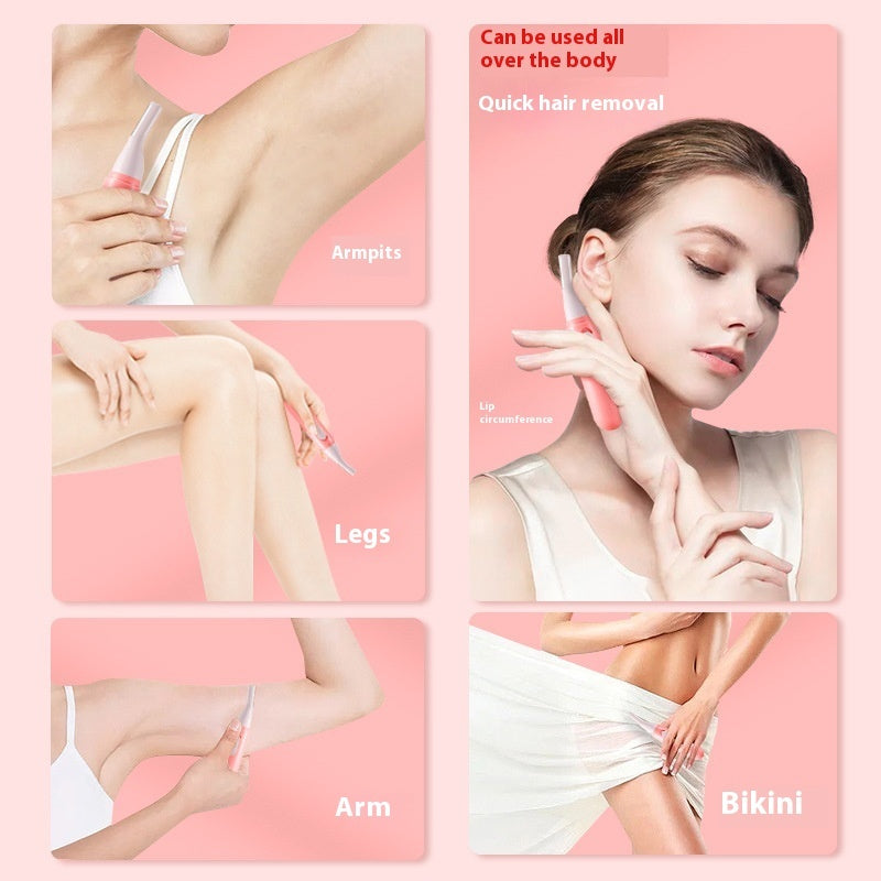 2-in-1 Unisex Nose & Eyebrow Trimmer