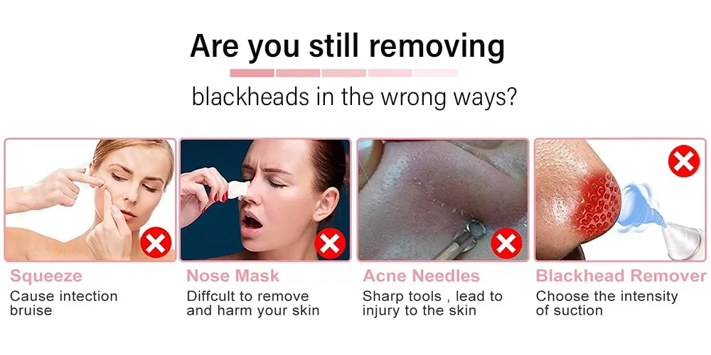 Ultrasonic Scrubber Blackhead Remover