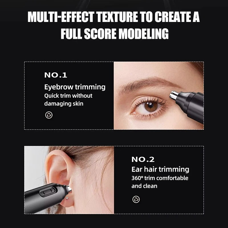 2-in-1 Unisex Nose &amp; Eyebrow Trimmer